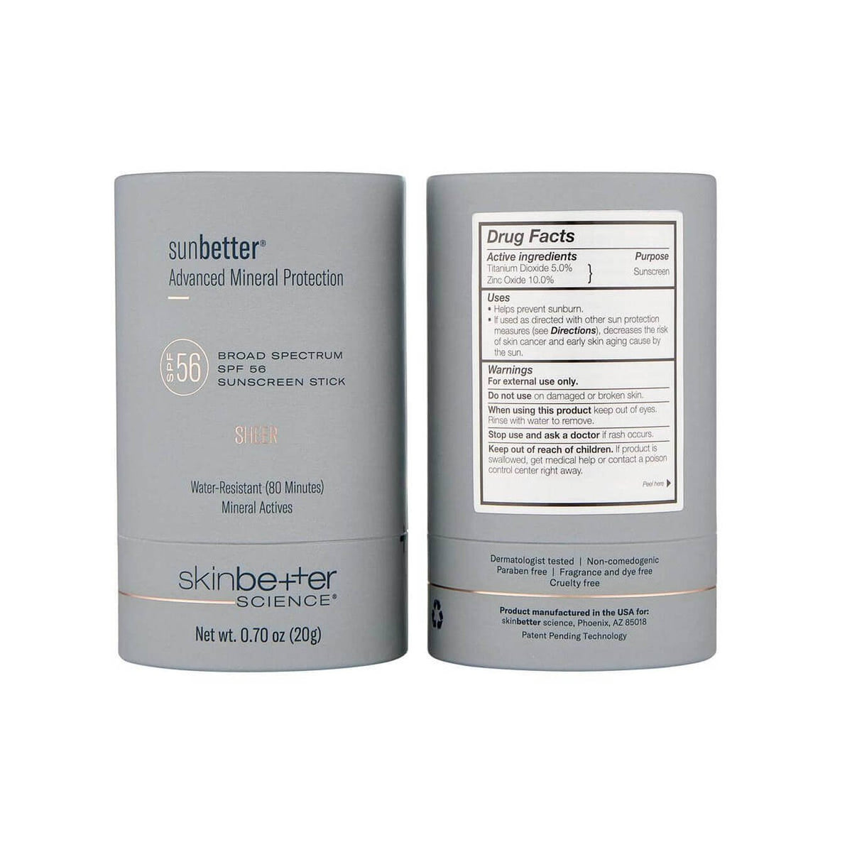 SkinBetter Science sunbetter SHEER SPF 56 Sunscreen Stick - Brandy Watkins Beauty