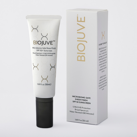 BIOJUVE™ Sheer Finish SPF 50+ Sunscreen - Brandy Watkins Beauty