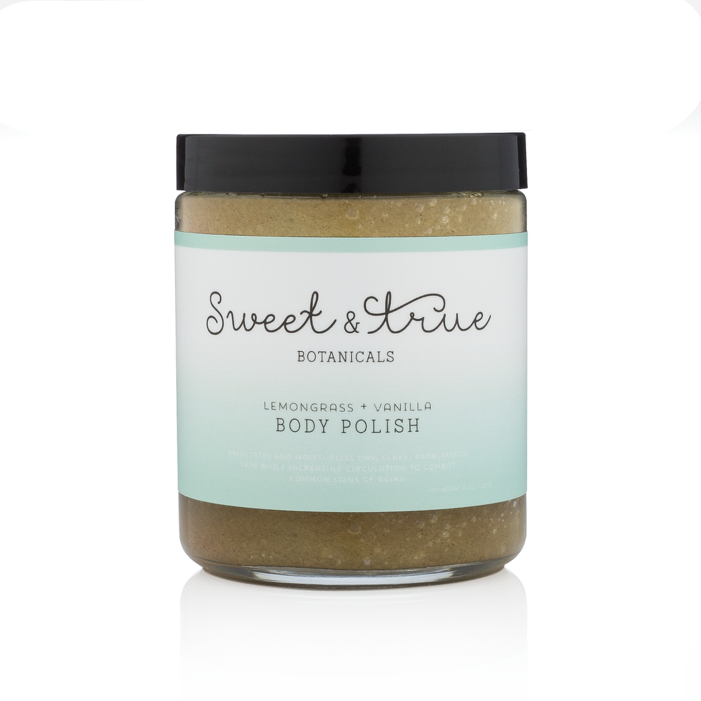 Sweet & True Botanicals Lemongrass + Vanilla Body Polish - Brandy Watkins Beauty